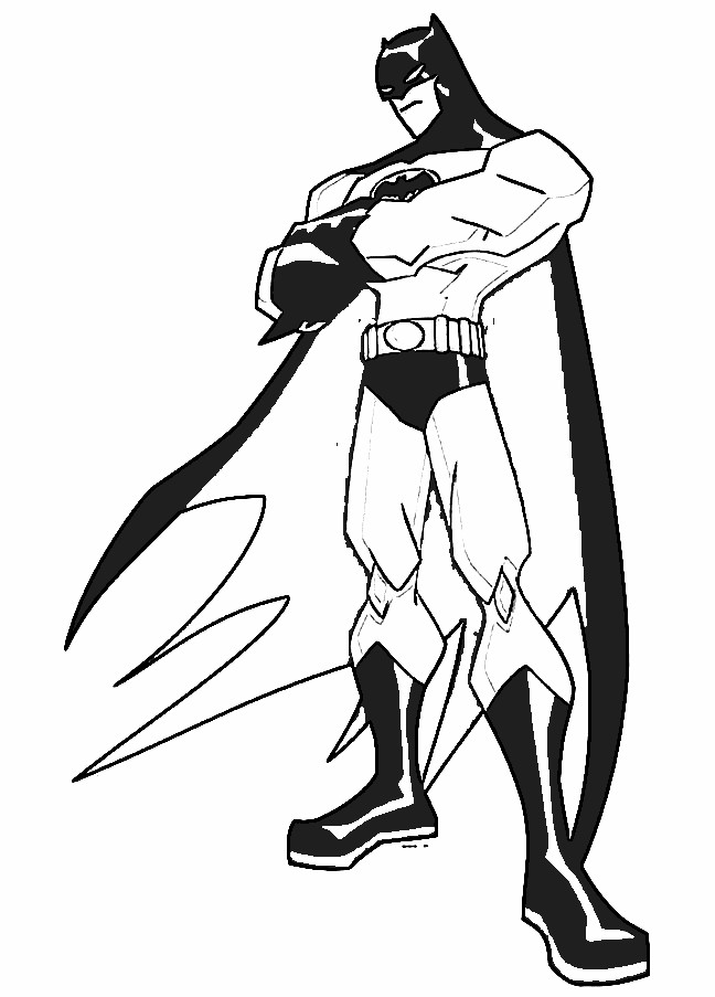 batman coloring printable colouring pintar para