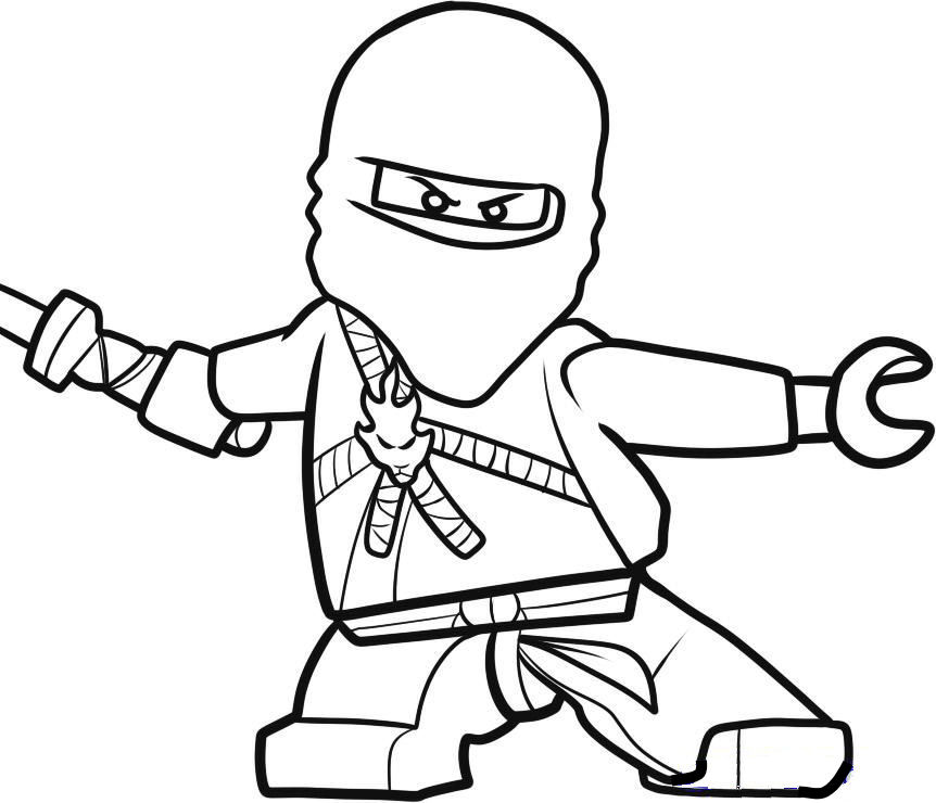 Ninjago Coloring Pages 2018- Dr. Odd