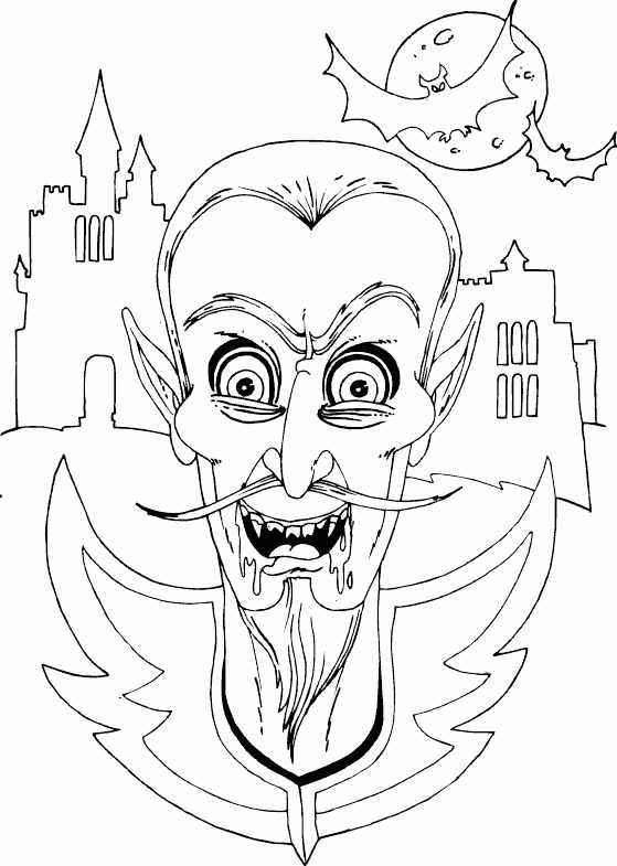 Halloween Coloring Pages - Dr. Odd