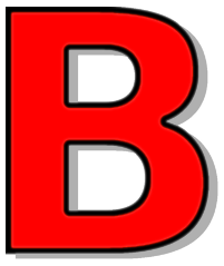 letter b template preschool Odd Letter  Dr. B