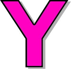 Letter Y - Best, Cool, Funny